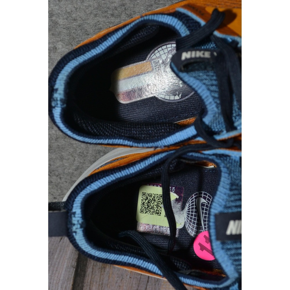 Nike Flyknit International Shoes Mens 11 Orange Low‎ Running Sneakers do9583-700 - Picture 11 of 15